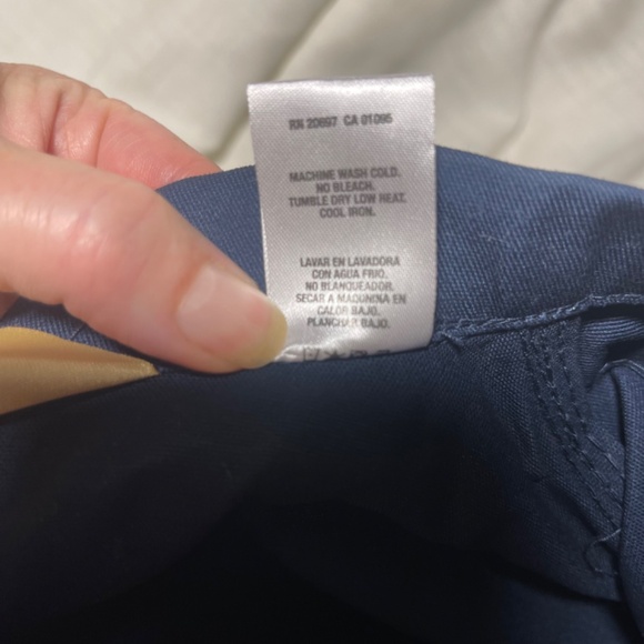 C E Schmidt Men’s Coveralls LG  Short. Long Sleeve.Navy Blue. Auto shop, Garage. - Picture 15 of 15